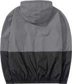 Men's Lightweight Windbreaker Jackets Outdoor Hooded Pocket Raincoat Jacket