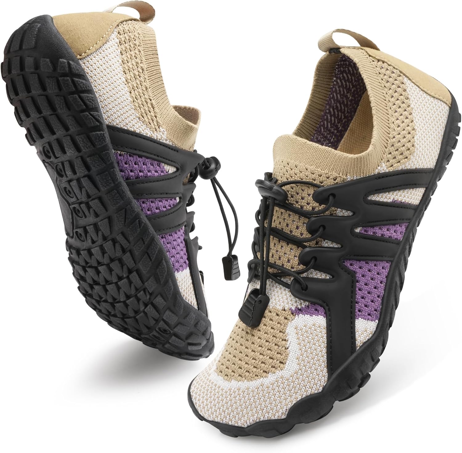 Water Shoes for Women Men, Quick-Dry Barefoot Aqua Shoes for Beach, Swim, Pool, Boating & Yoga, Lightweight Water Shoes for Adult